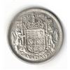 Image 1 : 1957 Canadian 50 Cent Silver Coin