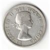 Image 2 : 1957 Canadian 50 Cent Silver Coin