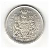 1966 Canadian 50 Cent Silver Coin