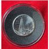 2005-P (1905-) CANADIAN 25-CENT ALBERTA CENTENNIAL QUARTER COIN (BRILLIANT UNCIRCULATED)