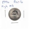 Image 1 : 1996 5 cents Canadian Far 6