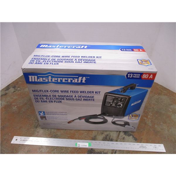 *Mastercraft Mig/Flux-Core-Wire Feed Welder Kit (NIB)