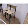 Image 2 : *2X the Bid Price- (2) Bar Chairs (38" Tall)