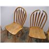 Image 4 : *(3) Wooden Dining Room Chairs (1 Needs Repair)