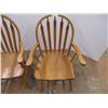 Image 3 : *2X the Bid Price- (2) Wooden Captain Chairs