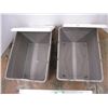 Image 2 : *2X the Bid Price- (2) Grey Rolling Totes w/ Lids