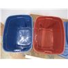 Image 3 : *(2) Totes w/ 4-Lids
