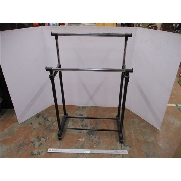 *Clothing Rack on Casters (33" Long)