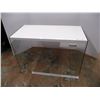 *Modern Desk w/ Glass Sides (48x23x30)