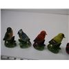 Image 2 : (7) Porcelain Bird Figurines (Some Damage)