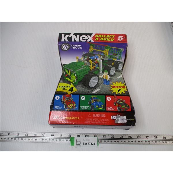 K'NEX Dump Truck Collect and Build