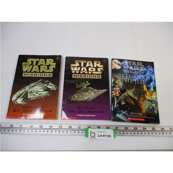 (3) Star Wars Books