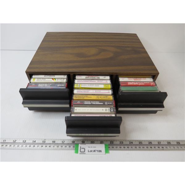 Eight Track Case 8-Tracks & Case - Bodnarus Auctioneering