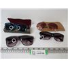 Image 1 : (4) Pair of Sun Glasses (some wear on lens)