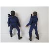 Image 2 : (2) 1970's 8" Swat Action Figurines