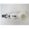 Image 3 : (New) Snowman Pipe (rubber pipe w/glass bowl)