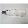 Image 4 : (New) Snowman Pipe (rubber pipe w/glass bowl)