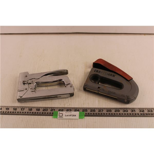 Swingline Whammer Nail Gun + Craftsman Stapler