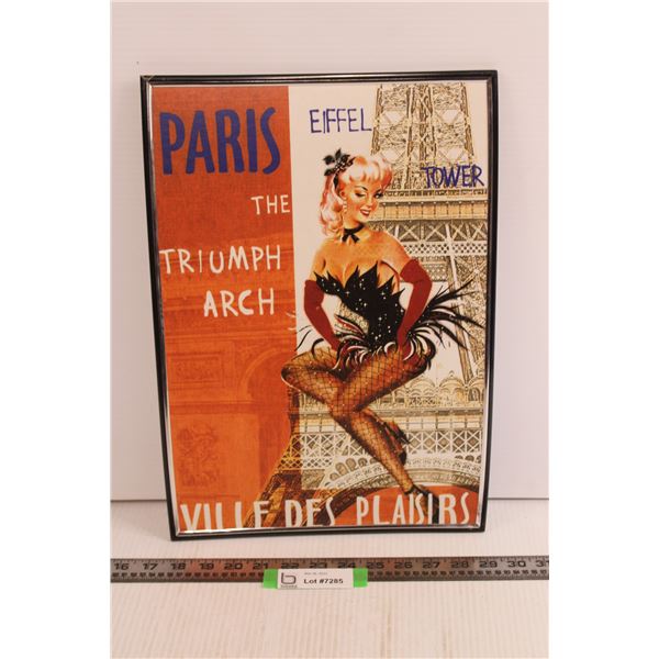 Paris Eiffel Tower Poster