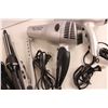 Image 3 : (3) Blow Dryers + Hair Straightener & Curling Iron (All Work)