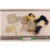 (2) VTG Reliable Dress Me Dolls + Miscellaneous