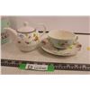 Image 6 : Rose Garden Fine China Tea For One and Saucer