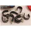 Image 2 : Jar of (50) 1" O.D. Rubber Clamps