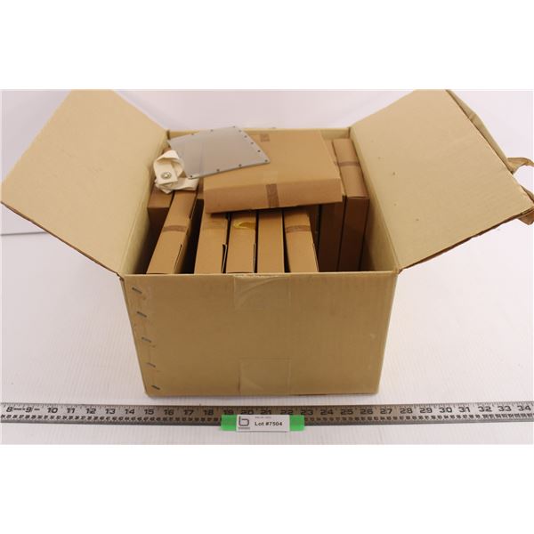 Box of Clear Plastic Information Label Cards