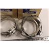 Image 2 : (4) Boxes of 3 3/4" I.D. Stainless Steel Hose Clamps (40 in total)