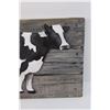 Image 2 : Art of Cow on Wood