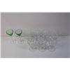 Image 2 : Lot of Assorted Crystal and Glass Glasses