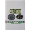 Image 1 : (2) Misc. Belt Buckles and Snoop Dog Bill