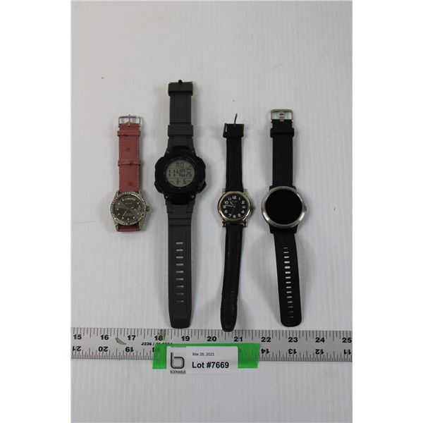 (4) Assorted Watches