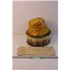 Image 1 : Vintage Hat with Hat Box and Gloves