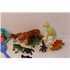 Image 2 : Lot of Toy Dinosaurs and Assorted Toys