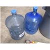 Image 3 : *(2) Culligan Water Jugs + Wall Art and Garbage Can