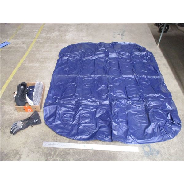 Air Mattress (48x72), Gloves, and Misc.