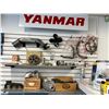 Image 1 : YANMAR WALL DISPLAY INC MANIFOLDS, BELTS, PROP, PUMP, LENCO TOOL, YANMAR SIGN, ETC