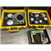 Image 1 : MAGNEHELIC TEST KIT. 3 CASES INC. GAUGES, HOSES, ETC SPECIALTY TEST TOOLS