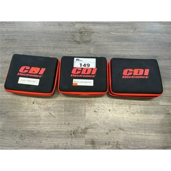 CDI ELECTRONICS 3 X KITS. ONE FOR VOLVO PENTA GAS MOTORS, ONE FOR MERCURY AND ONE FOR ? WITH