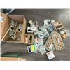 Image 1 : BOX OF ASST PARTS. FITTINGS, GASKETS, SEALS, ETC