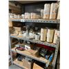 Image 1 : 2 SHELF LOT ASST FUEL FILTERS, PLUS 2 SHELVES OF MISC INC WATER DRAG ANCHOR, TROUBLE LIGHT, STARTER