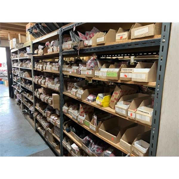 **LD 4 BAYS OF SHELVING 48"X24"X6'H PICK UP AFTERNOON OF LAST DAY - CONTENTS NOT INCLUDED