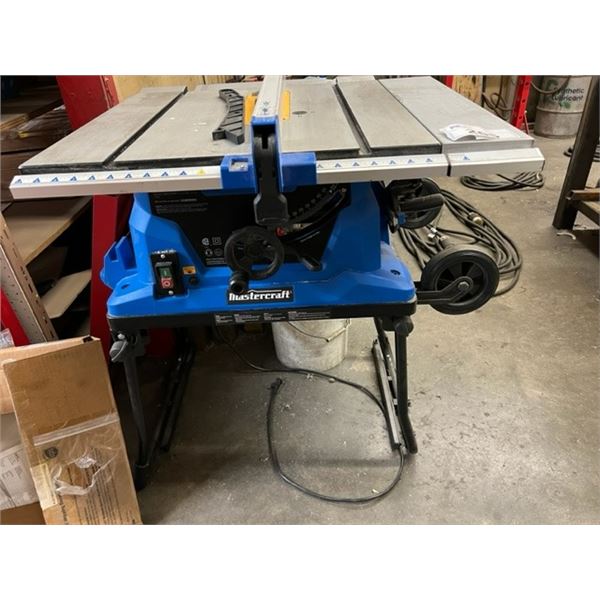 MASTERCRAFT MAXIMUM FOLDING TABLE SAW