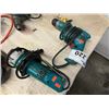 Image 1 : 2 MAKITA ELECTRIC DRILLS. 1 IS 90 DEGREE