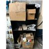 Image 1 : 24" BOOKSHELF WITH CONTENTS PLUS LARGE BOX SPECIALTY MARINE PARTS