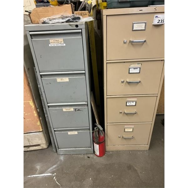 2 FILING CABINETS WITH NEW SAW BLADES. 6.5 COARSE, 7.25X16 TEETH, 12"X32T, 12" X80T, 10"X80T AND