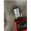Image 2 : TOOLBOX WITH 2 PIPE WRENCHES AND ASST 1" SOCKETS