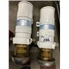 Image 1 : 2 RACOR 1000MA DIESEL FUEL FILTER/WATER SEPARATOR-USED- 20" HIGH
