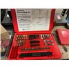 Image 1 : MAC TOOLS 48 PC RETHREADING SET. COMPLETE. STANDARD AND METRIC PLUS 2 SETS OF DRILL BITS AND HOLE